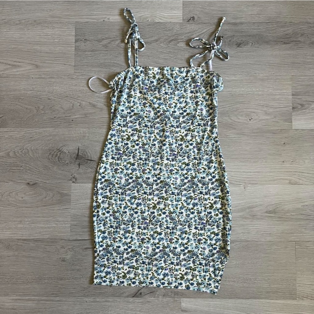Floral Spaghetti Strap Dress